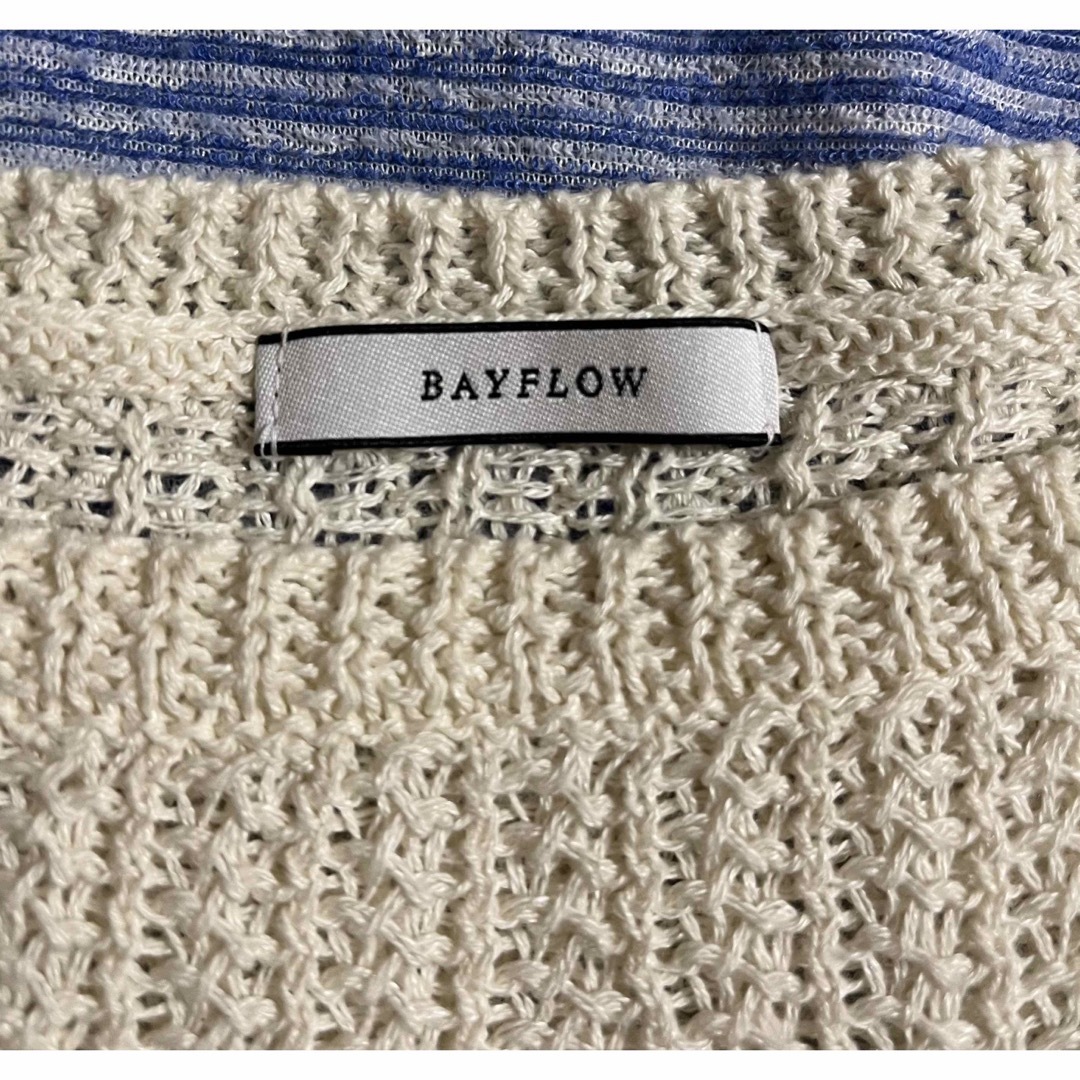 BAYFLOW(ベイフロー)のBAYFLOW☆メッシュ編みニット レディースのトップス(ニット/セーター)の商品写真