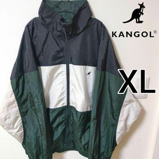 KANGOL - KANGOL 切替ナイロンビッグジャケット ユニセックス ブルゾン ...