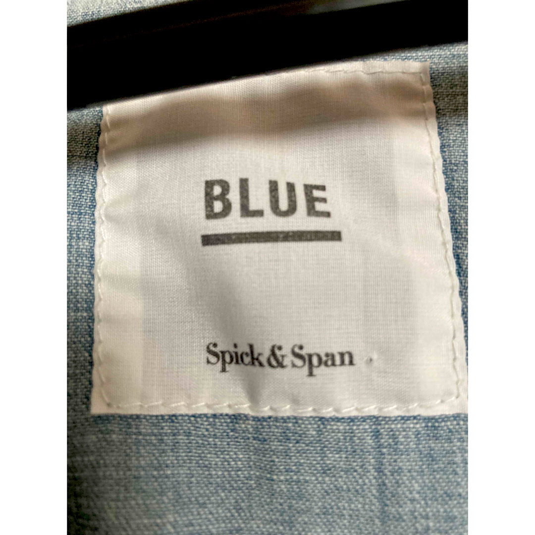 Spick & Span(スピックアンドスパン)のスピックアンドスパン ビンテージ風デニムシャツ レディースのトップス(シャツ/ブラウス(長袖/七分))の商品写真