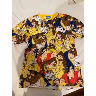 ディズニー(Disney)の美女と野獣　Tシャツ　M(Tシャツ(半袖/袖なし))