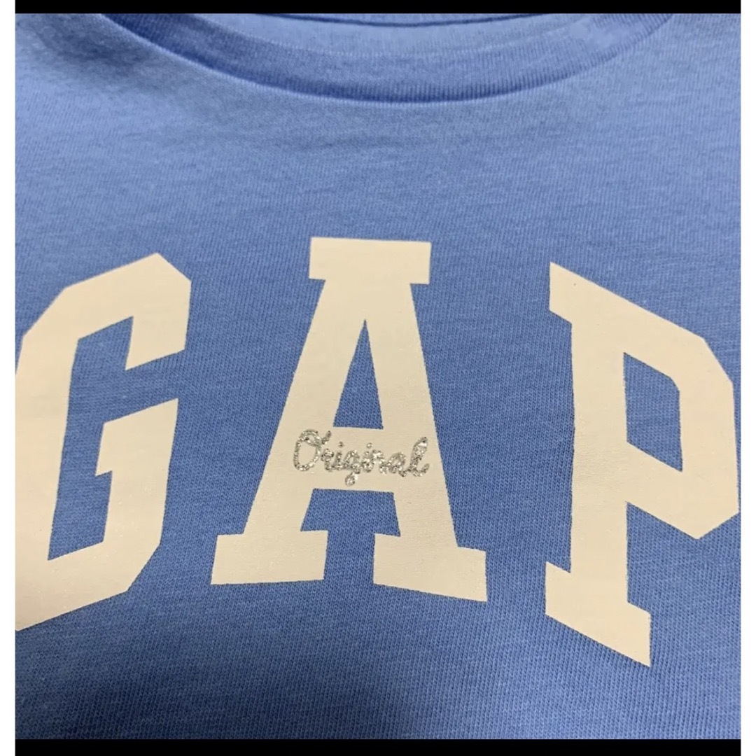 babyGAP(ベビーギャップ)のgap 半袖　ロゴ キッズ/ベビー/マタニティのキッズ服女の子用(90cm~)(Tシャツ/カットソー)の商品写真