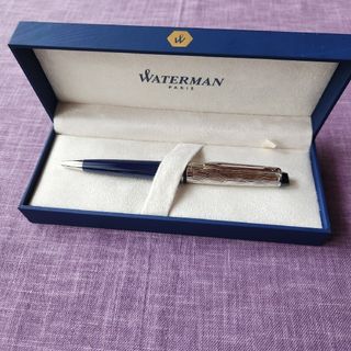 ウォーターマン(Waterman)のウォーターマン エキスパート デラックス  ブルーCT  ボールペン ネイビー(ペン/マーカー)