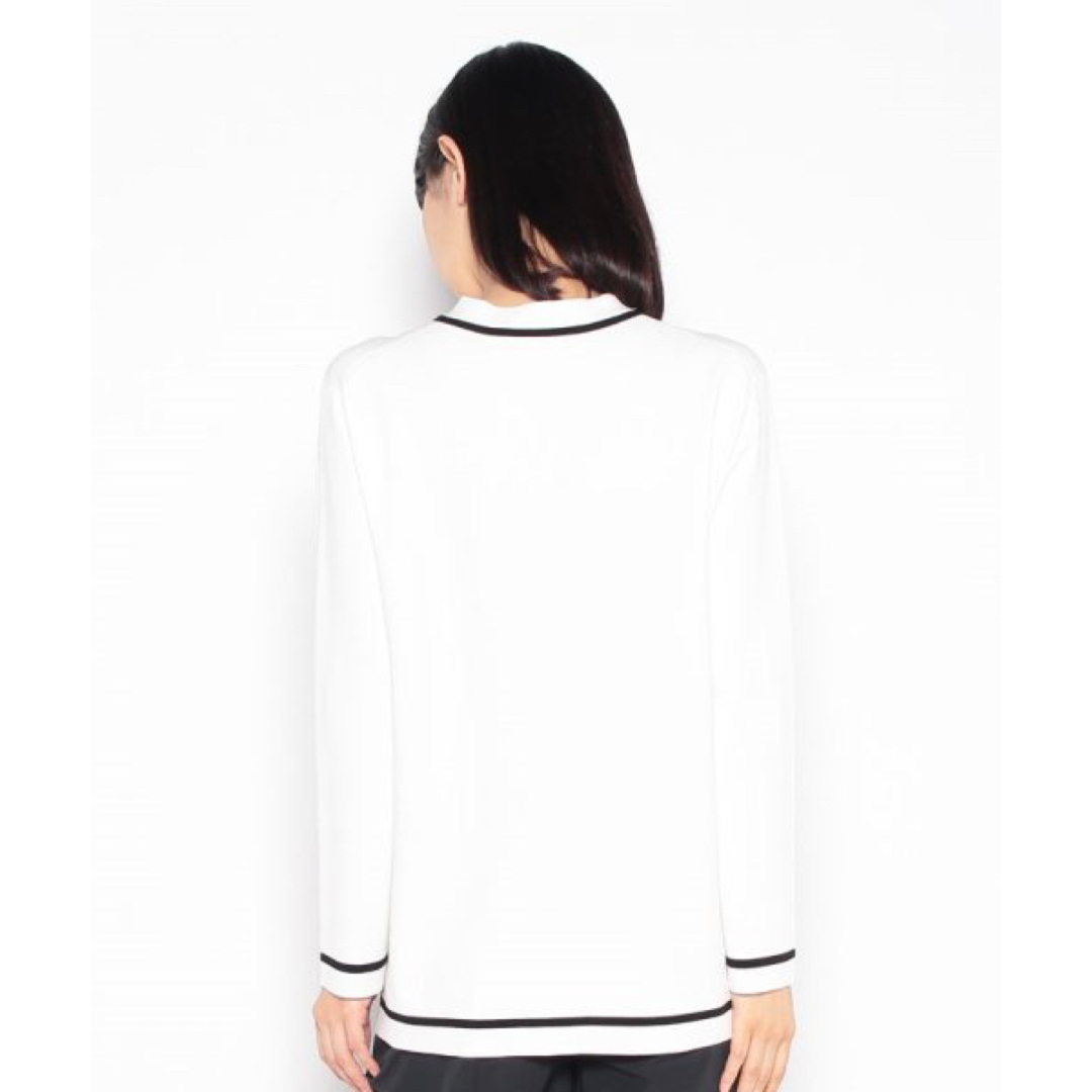Theory COMPACT CREPE CONTRAST CARDIGAN