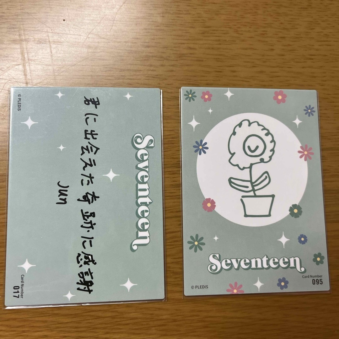 SEVENTEEN(セブンティーン)のSEVENTEEN ジュン　トレカ エンタメ/ホビーのCD(K-POP/アジア)の商品写真