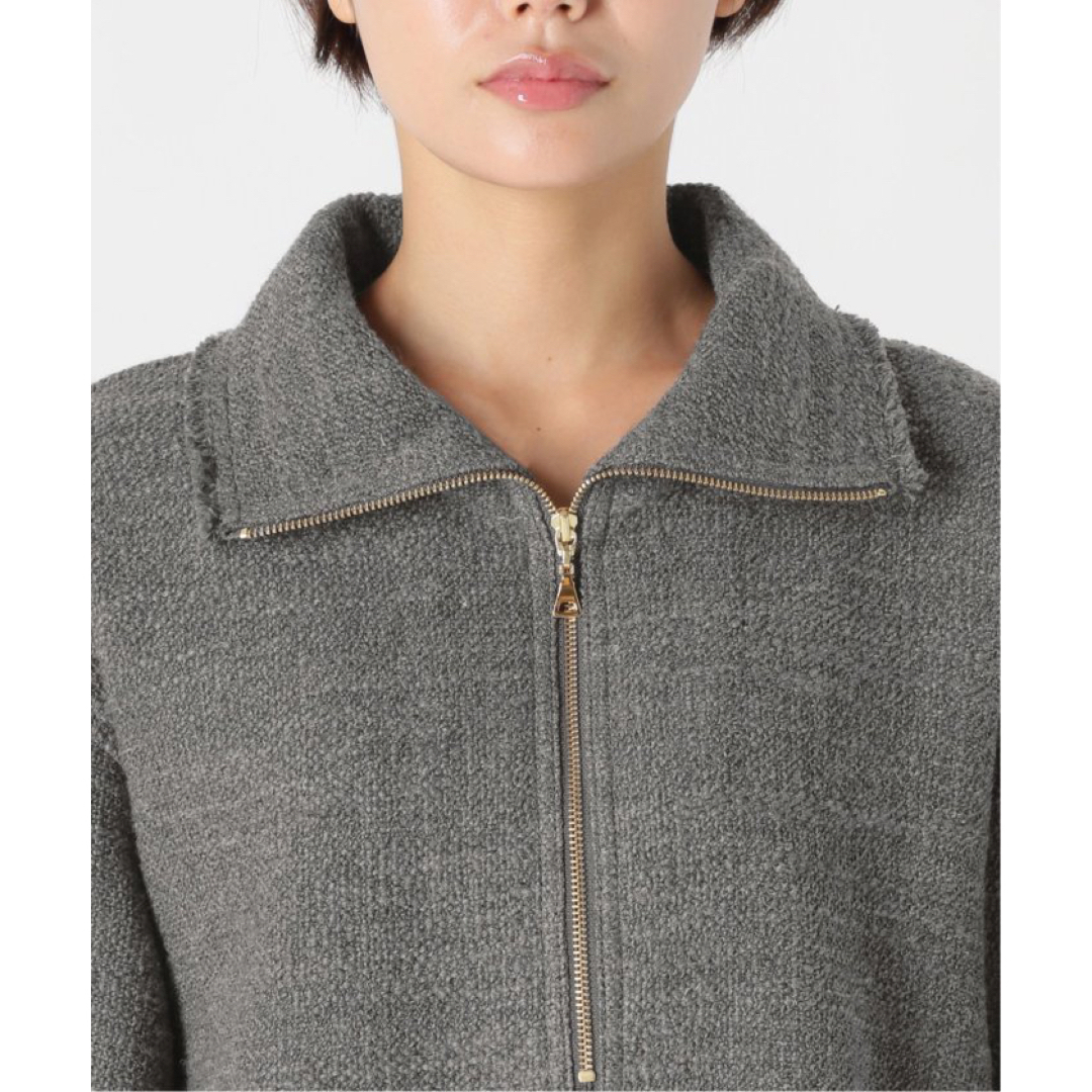 Plage(プラージュ)の【Plage/プラージュ】TWEED half zip プルオーバー レディースのトップス(カットソー(長袖/七分))の商品写真