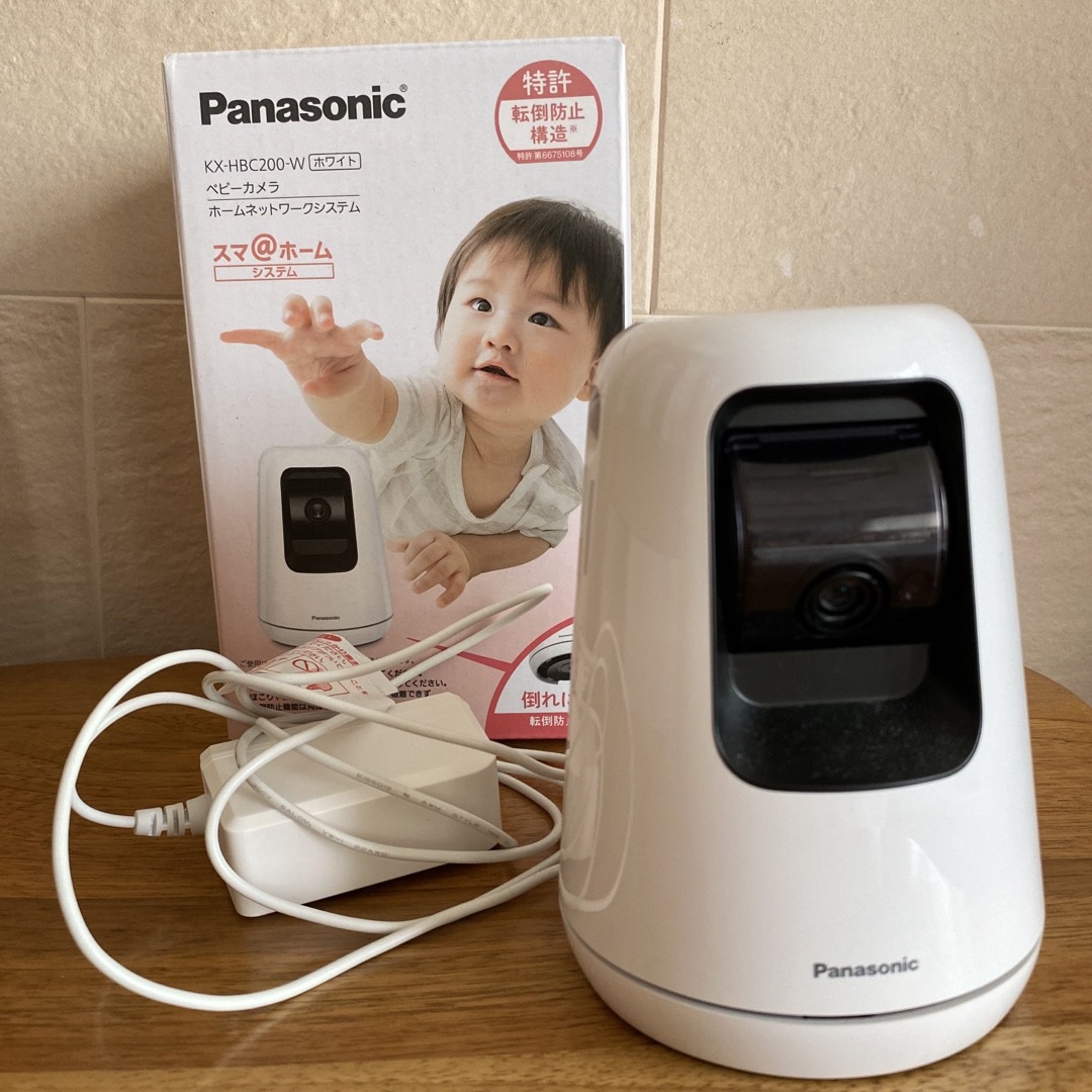 Panasonic(パナソニック)のベビーカメラ KX-HBC200 パナソニック キッズ/ベビー/マタニティのキッズ/ベビー/マタニティ その他(その他)の商品写真