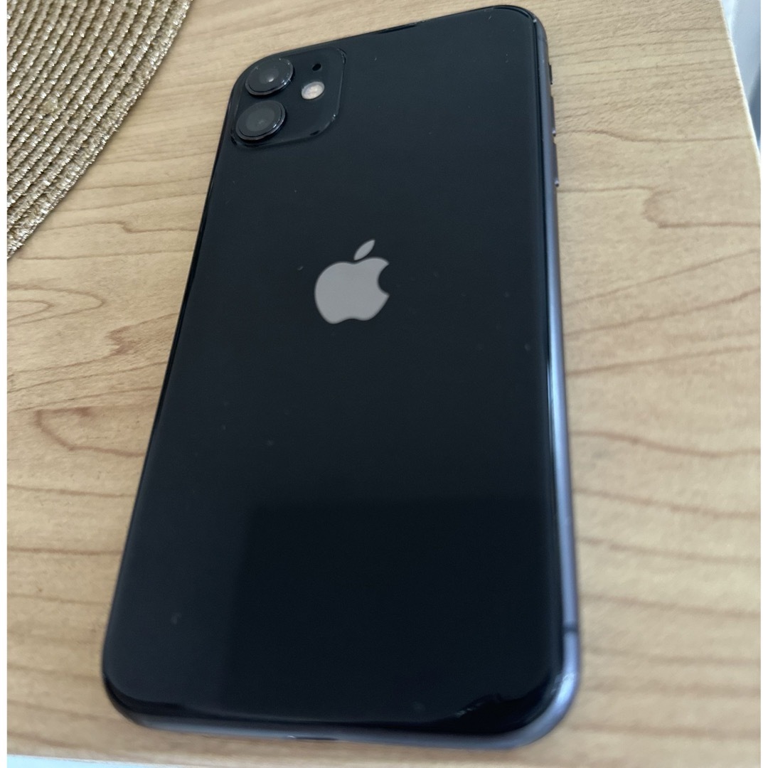 Apple - Apple iPhone 11 ブラック64GB SIMフリーの通販 by mmy's shop