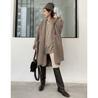 アパルトモンドゥーズィエムクラス(L'Appartement DEUXIEME CLASSE)の専用L'Appartement ローレン マヌージアンKNIT COAT(ニットコート)