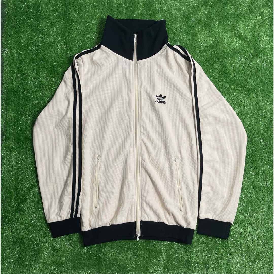 美品✨ adidasワッフルトラックジャケット M - ジャージ