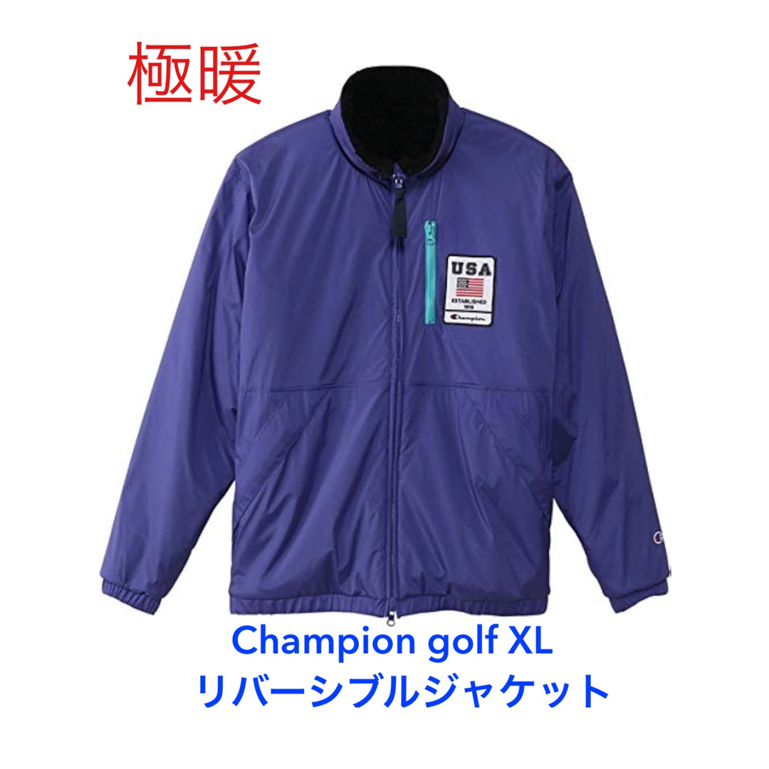 チャンピオンゴルフリバーシブルジャケットXL | フリマアプリ ラクマ