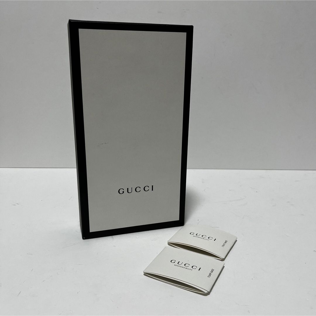 箱付✨美品✨グッチ 長財布 タイガー GGスプリーム ラウンドファスナー 黒