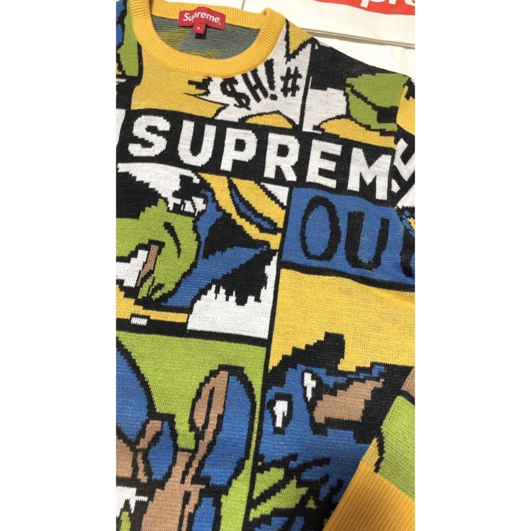 Supreme シュプリーム Cartoon Sweater / S