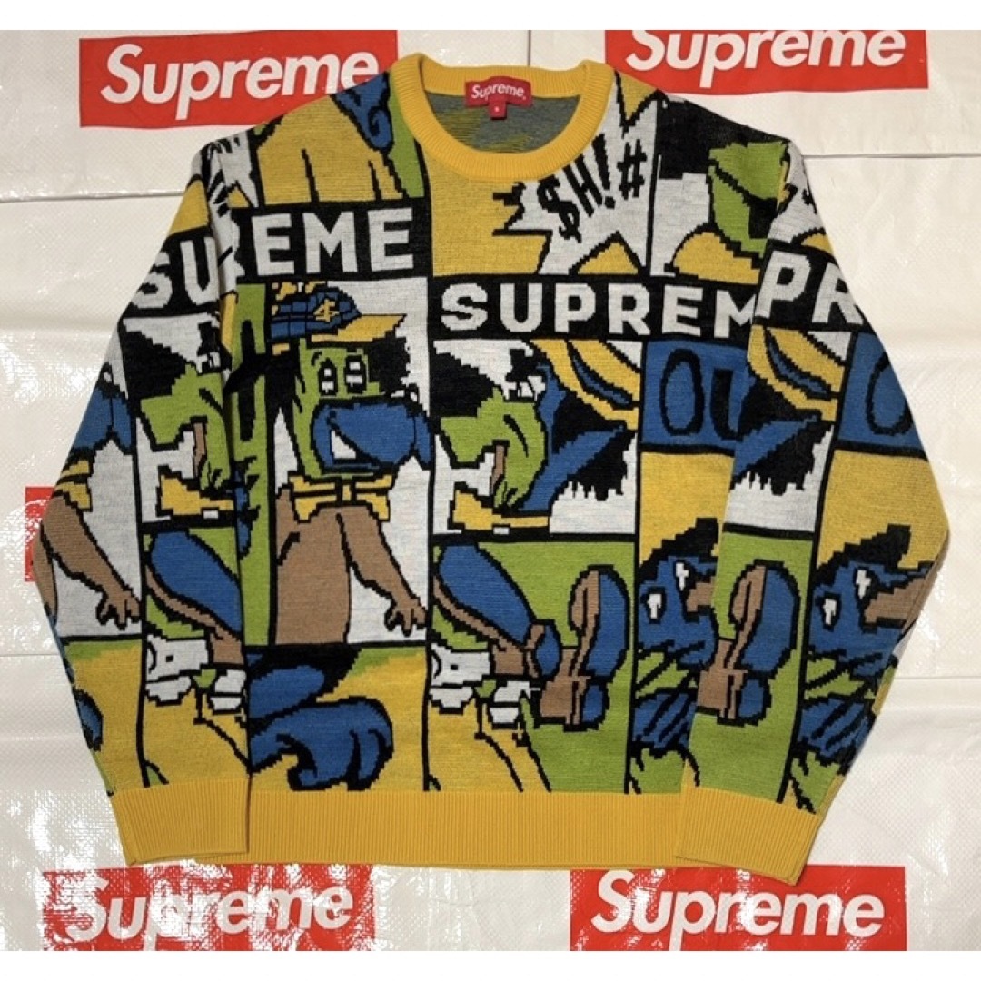 Supreme シュプリーム Cartoon Sweater / S - ニット/セーター