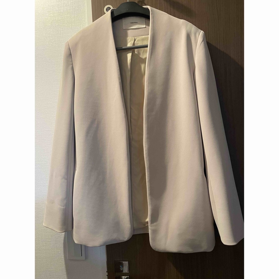 TODAYFUL - さや様専用 todayful Collarless Twill ジャケット 36の