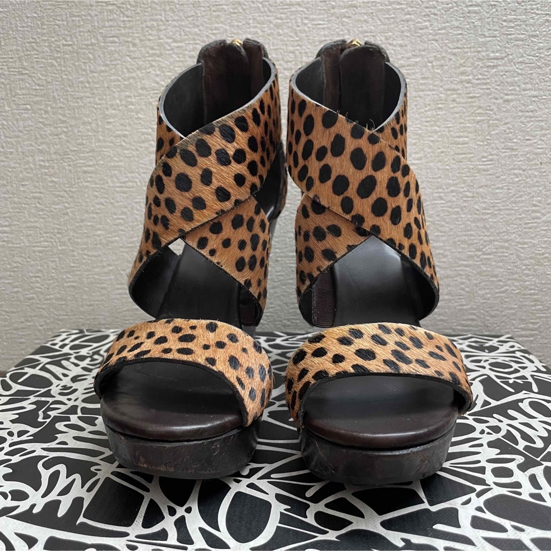 DIANE von FURSTENBERG(ダイアンフォンファステンバーグ)の【DVF】ダイアンフォンファステンバーグ 厚底サンダル レディースの靴/シューズ(サンダル)の商品写真