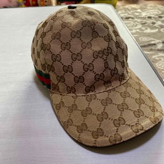 Gucci   グッチ キャップ 正規美品の通販｜ラクマ