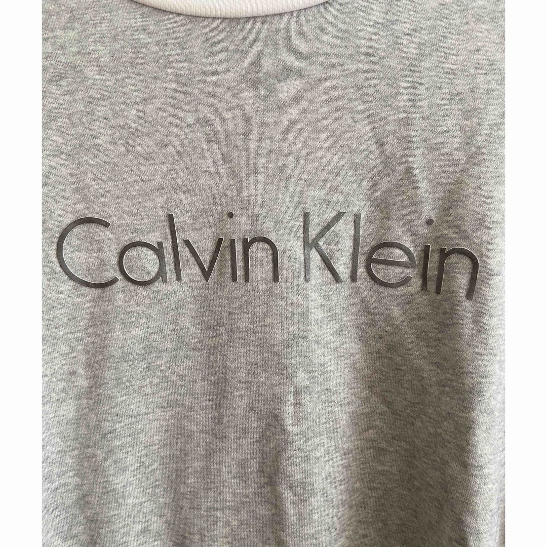 Calvin Klein(カルバンクライン)のCalvin Klein カルバンクライン スウェット トレーナー ツートン L メンズのトップス(スウェット)の商品写真