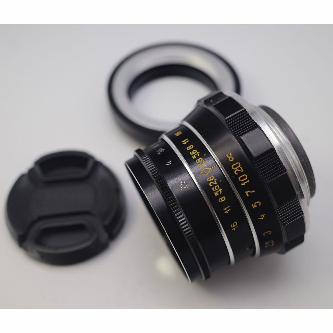 112　未使用品　インダスター61　55ｍｍ　F2.8　アダプター付 | フリマアプリ ラクマ