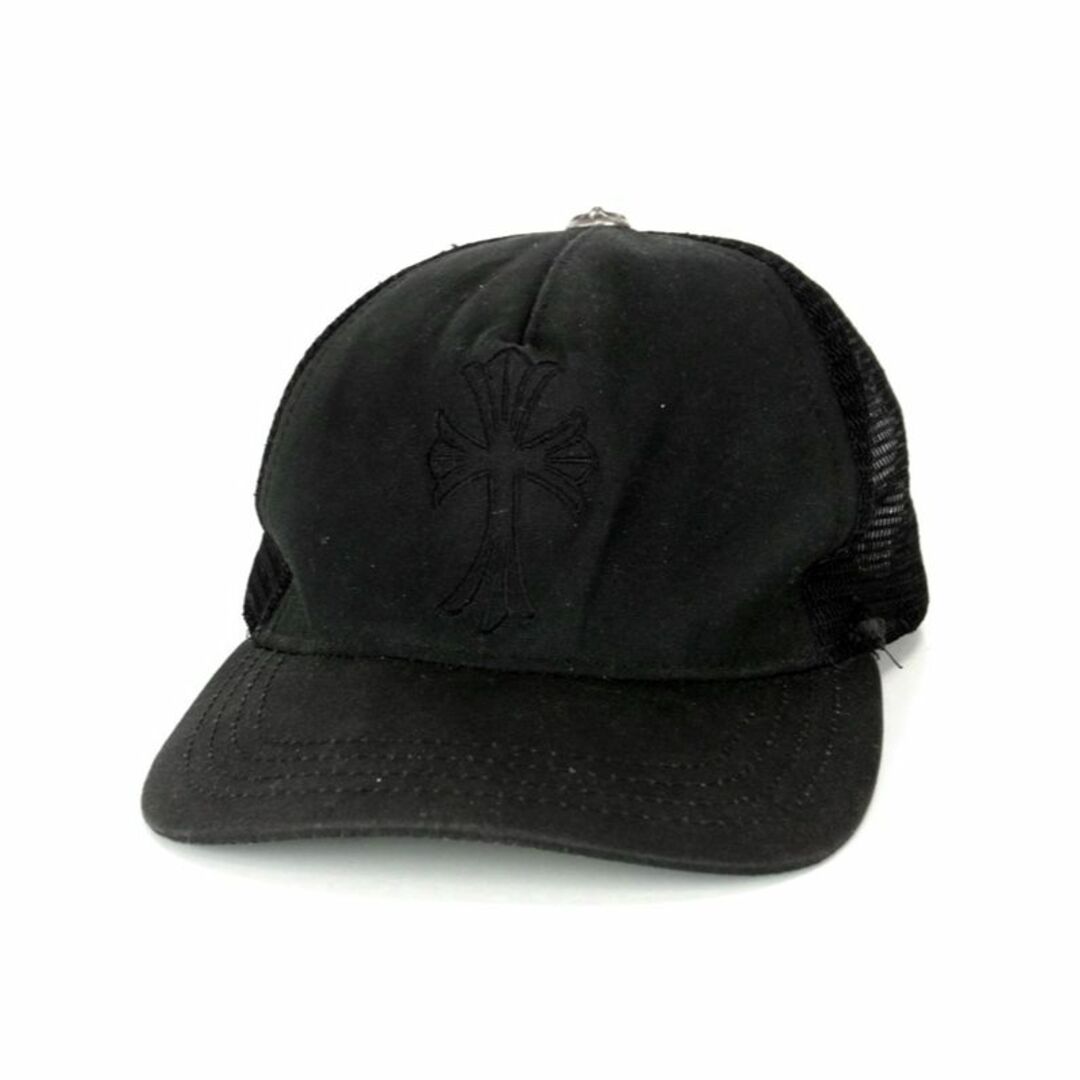 クロムハーツ CHROME HEARTS ■ 【 WAXD CROSS TRUCKER CAP 】 ワックスド クロス トラッカー メッシュ キャップ s1960