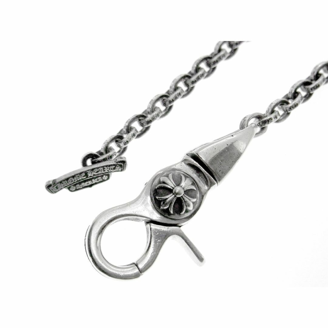 クロムハーツ CHROME HEARTS ■ 【 PPP CHN W SCRL CATCH 1 】 Tバー ペーパーチェーン ウォレット チェーン s1961