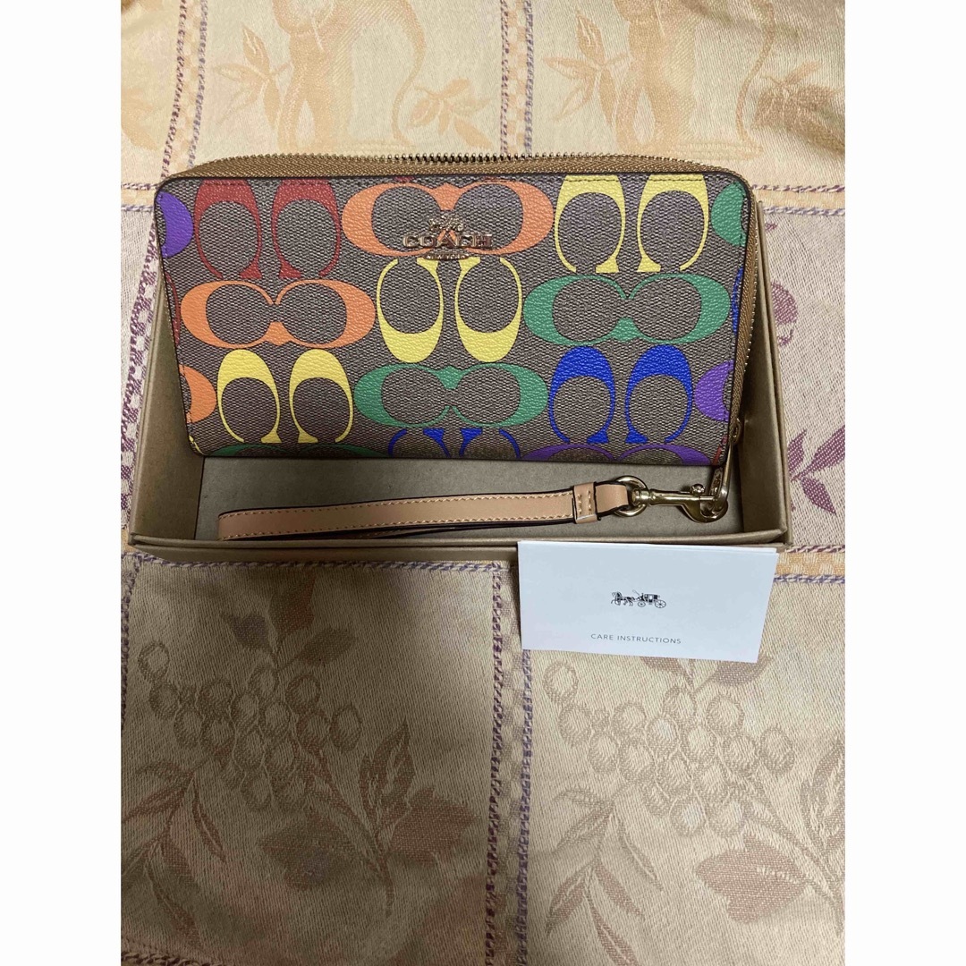 COACH - コーチレインボー長財布の通販 by マゼンダ's shop|コーチ