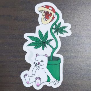 リップンディップ(RIPNDIP)の(縦10.3cm横6.5cm)RIPNDEP リップンディップ　ステッカー　廃盤(スケートボード)