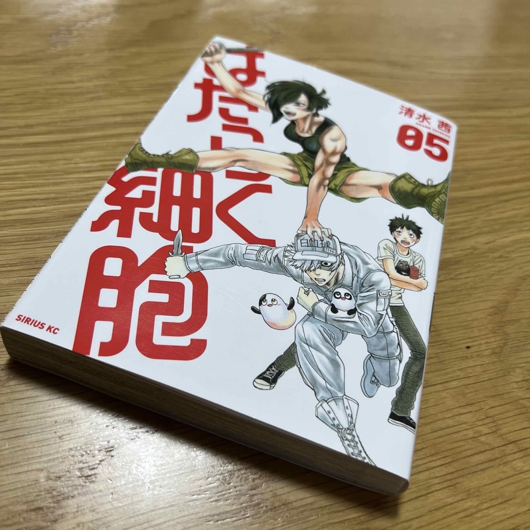 講談社(コウダンシャ)のはたらく細胞　５ エンタメ/ホビーの漫画(青年漫画)の商品写真