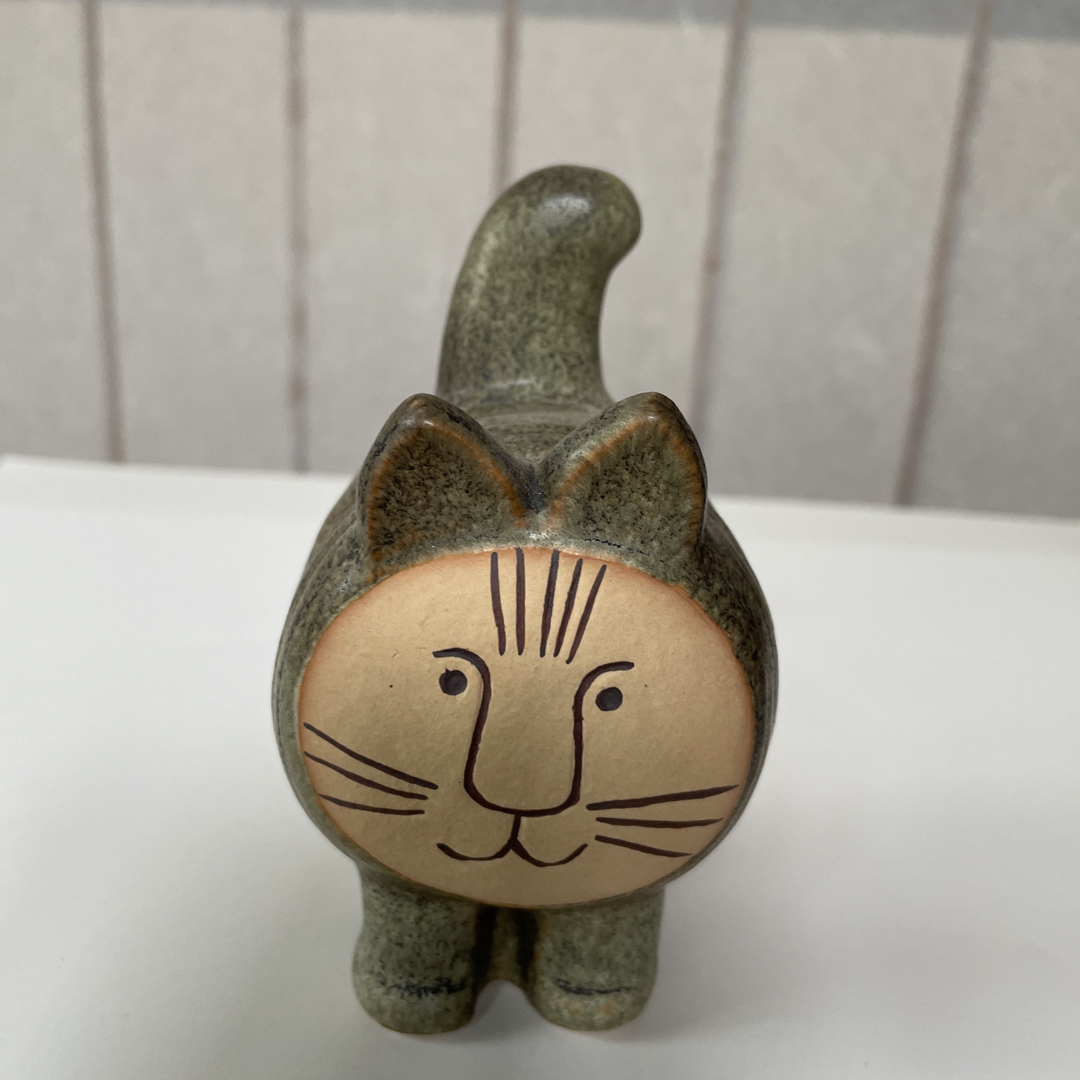 リサ.ラーソン ディエチキャット グレー 置物 リサ.ラーソン ディエチキャット グレー 置物