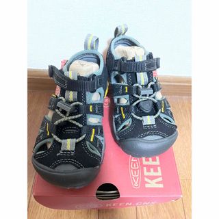 キーン(KEEN)の【新品】KEEN サンダル　15.0 黒(サンダル)