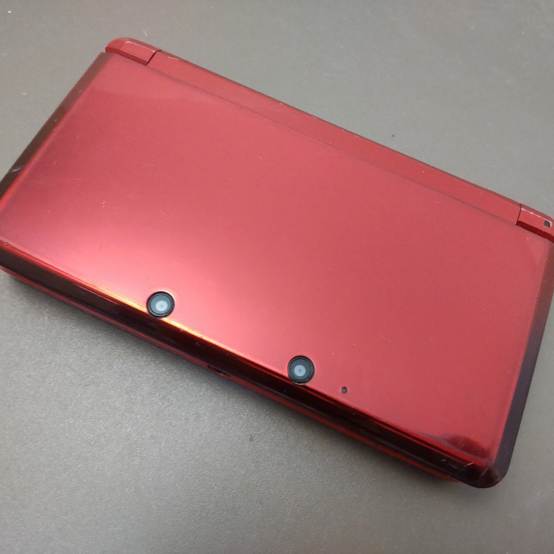 安心の整備済み！◆任天堂3DS 本体◆フレアレッド◆70