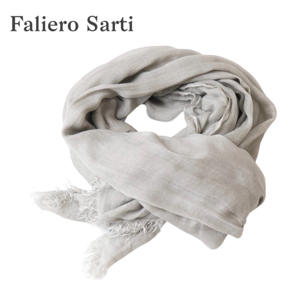 Faliero Sarti シルク混 モダール ストール