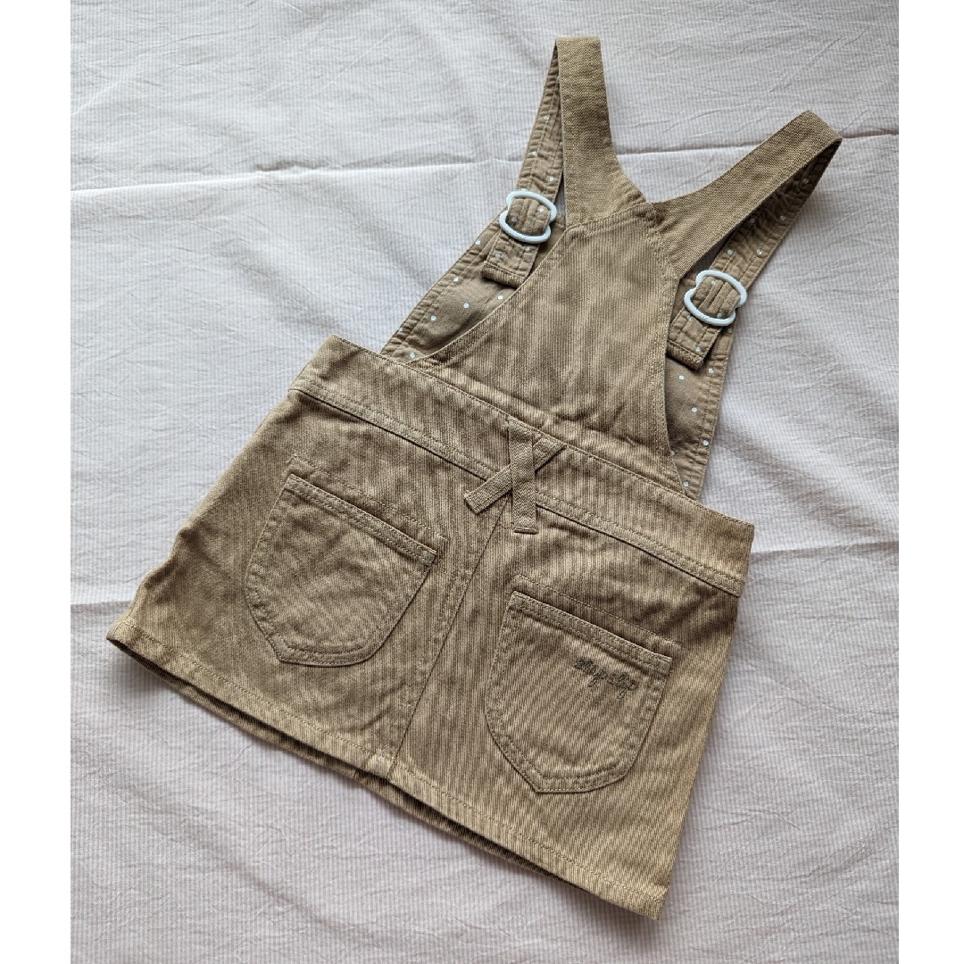 SLAP SLIP(スラップスリップ)のSLAPSLIP　ジャンパースカート　90cm キッズ/ベビー/マタニティのキッズ服女の子用(90cm~)(スカート)の商品写真