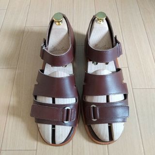 パラブーツ(Paraboot)のParaboot サンダル EU42 ブラウン(ドレス/ビジネス)