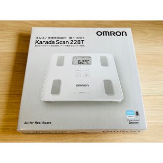 オムロン(OMRON)の【新品未使用】オムロン　体重体組成計　 HBF-228T　カラダスキャン(体重計/体脂肪計)