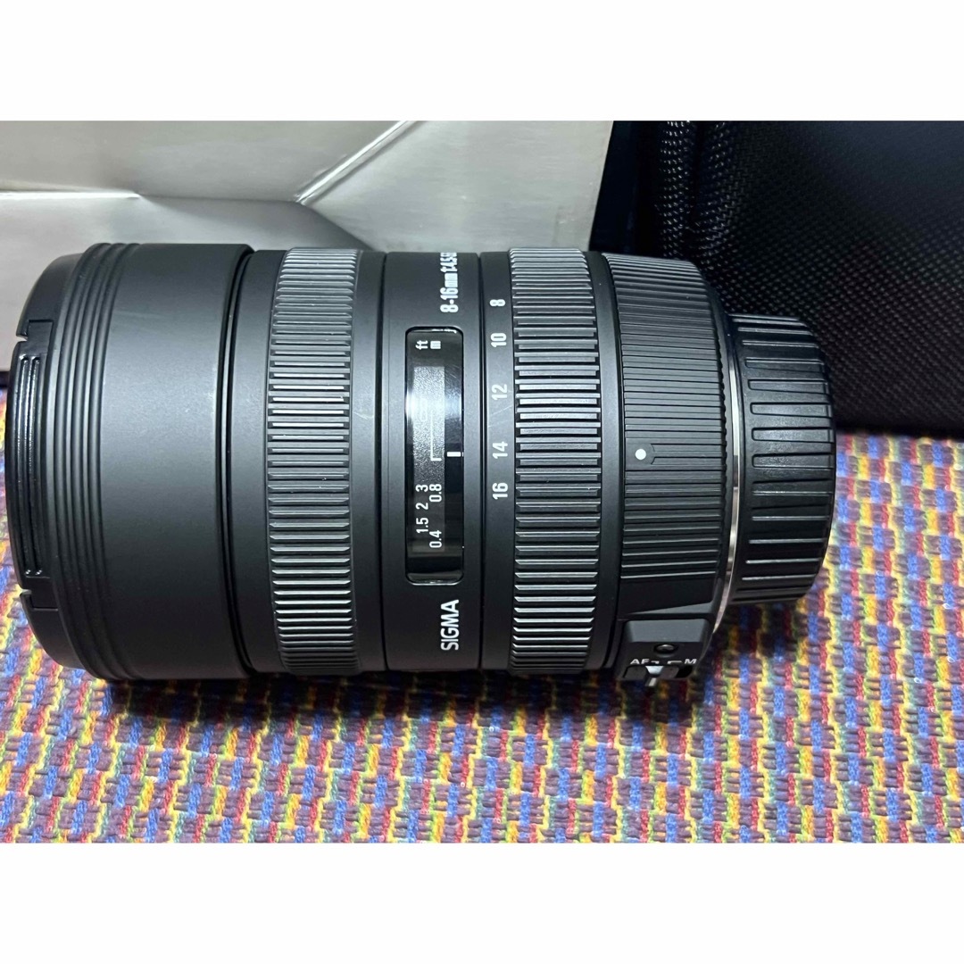 SIGMA(シグマ)の美品 希少 生産終了SIGMA 8-16mm F4.5-5.6 DC HSM スマホ/家電/カメラのカメラ(レンズ(ズーム))の商品写真