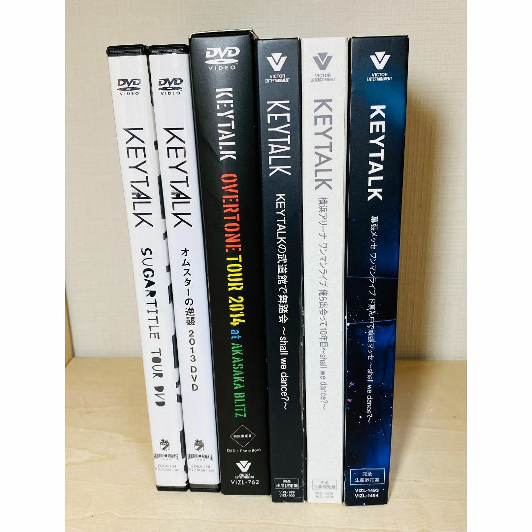 KEYTALK DVD & Blu-ray 全6点セット 初回限定盤