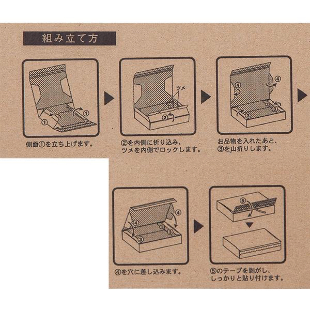 宅急便コンパクト 専用BOX 箱 8枚 防水 クロネコ ヤマト運輸 インテリア/住まい/日用品のオフィス用品(ラッピング/包装)の商品写真