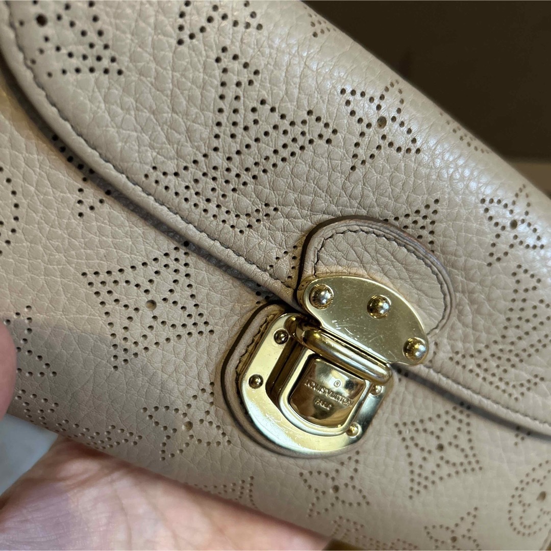 LOUIS VUITTON - ルイヴィトン ポルトフォイユ マヒナベージュ 長財布