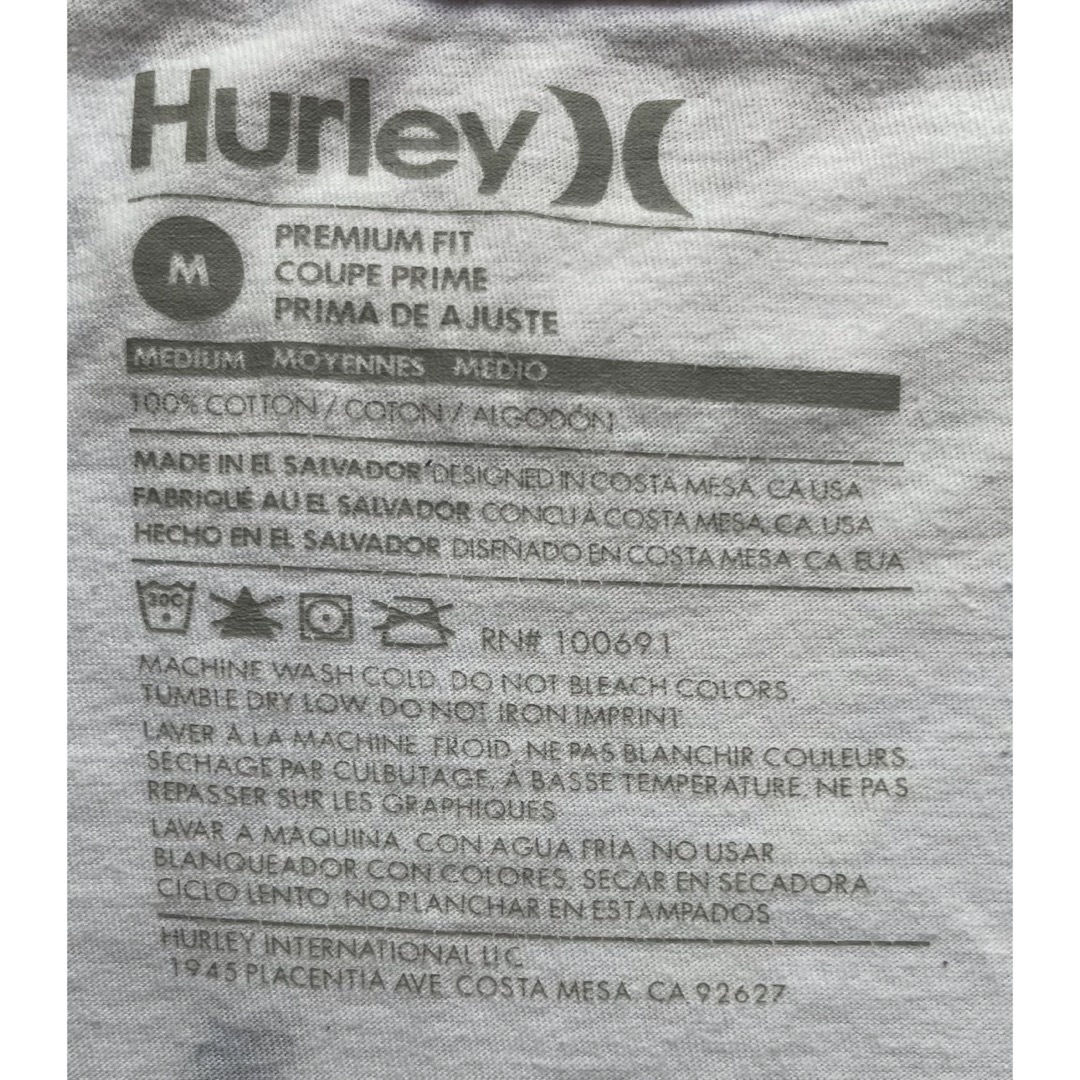 Hurley(ハーレー)のHURLEY LONG SLEEVE TEE SIZE M メンズのトップス(Tシャツ/カットソー(七分/長袖))の商品写真