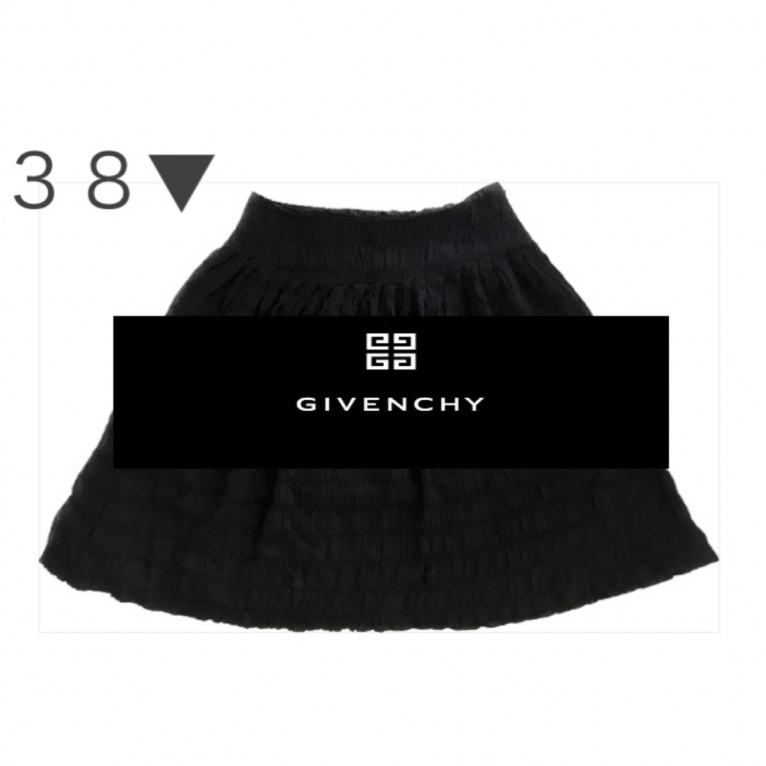 GIVENCHY 春秋用　黒　ふんわりスカート | フリマアプリ ラクマ