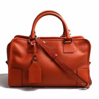 ロエベ(LOEWE)のLOEWE ロエベ アマソナ３６ 2Wayショルダーバッグ オレンジ 352.30.N22 レディース【中古】(ショルダーバッグ)