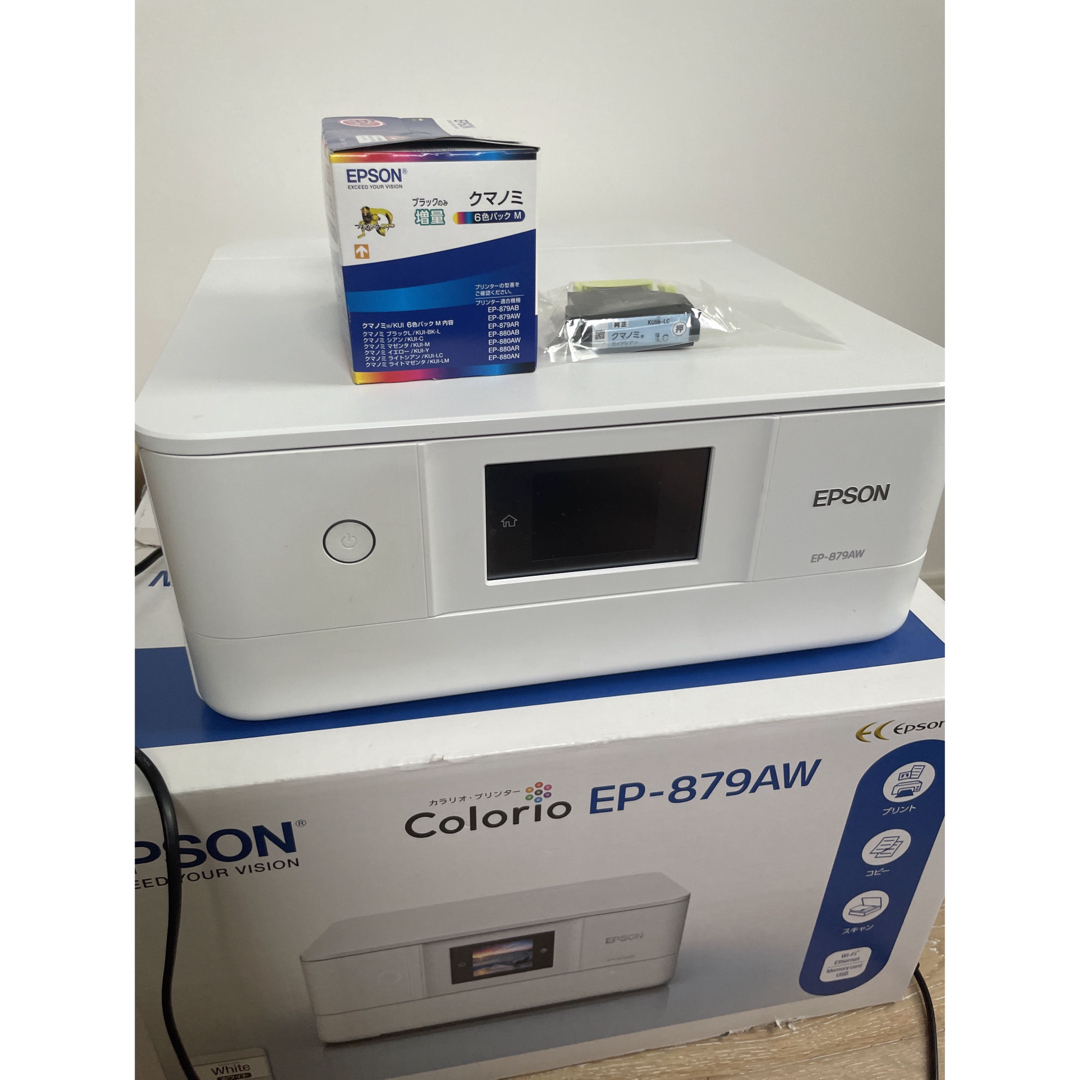 EPSON - EPSON 複合機 EP-879AW クマノミ インクの通販 by K's shop