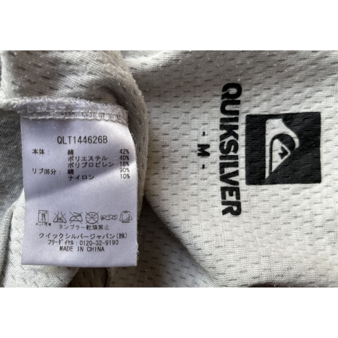 QUIKSILVER(クイックシルバー)のQUIKSILVER LONG SLEEVE TEE SIZE M メンズのトップス(Tシャツ/カットソー(七分/長袖))の商品写真