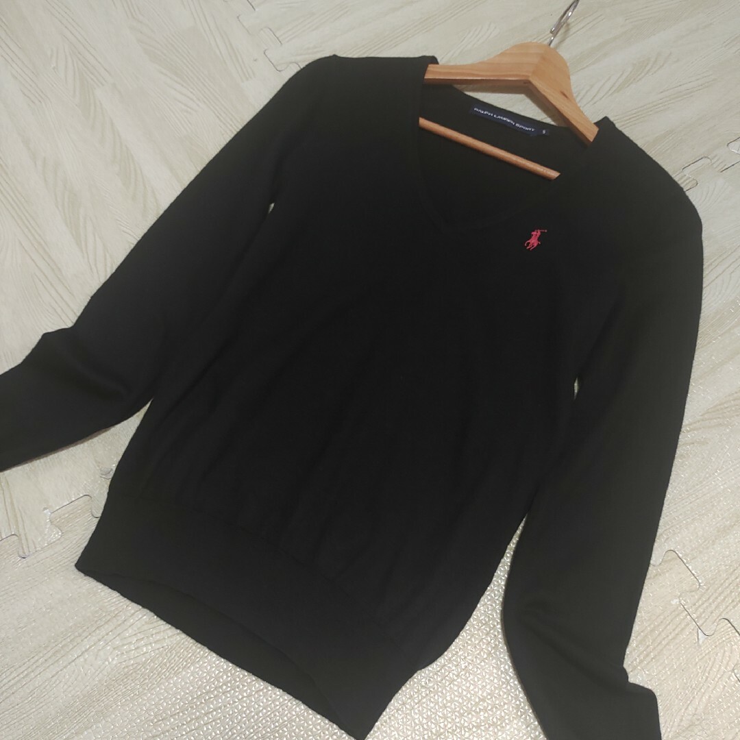 Ralph Lauren - 【ラルフローレンスポーツ】Vネックニット 薄手 S