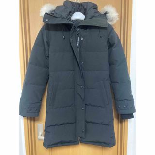 カナダグース(CANADA GOOSE)の[美品　試着のみ] お値下げ！カナダグース　シェルバーンダウンコート　ブラック　(ダウンコート)