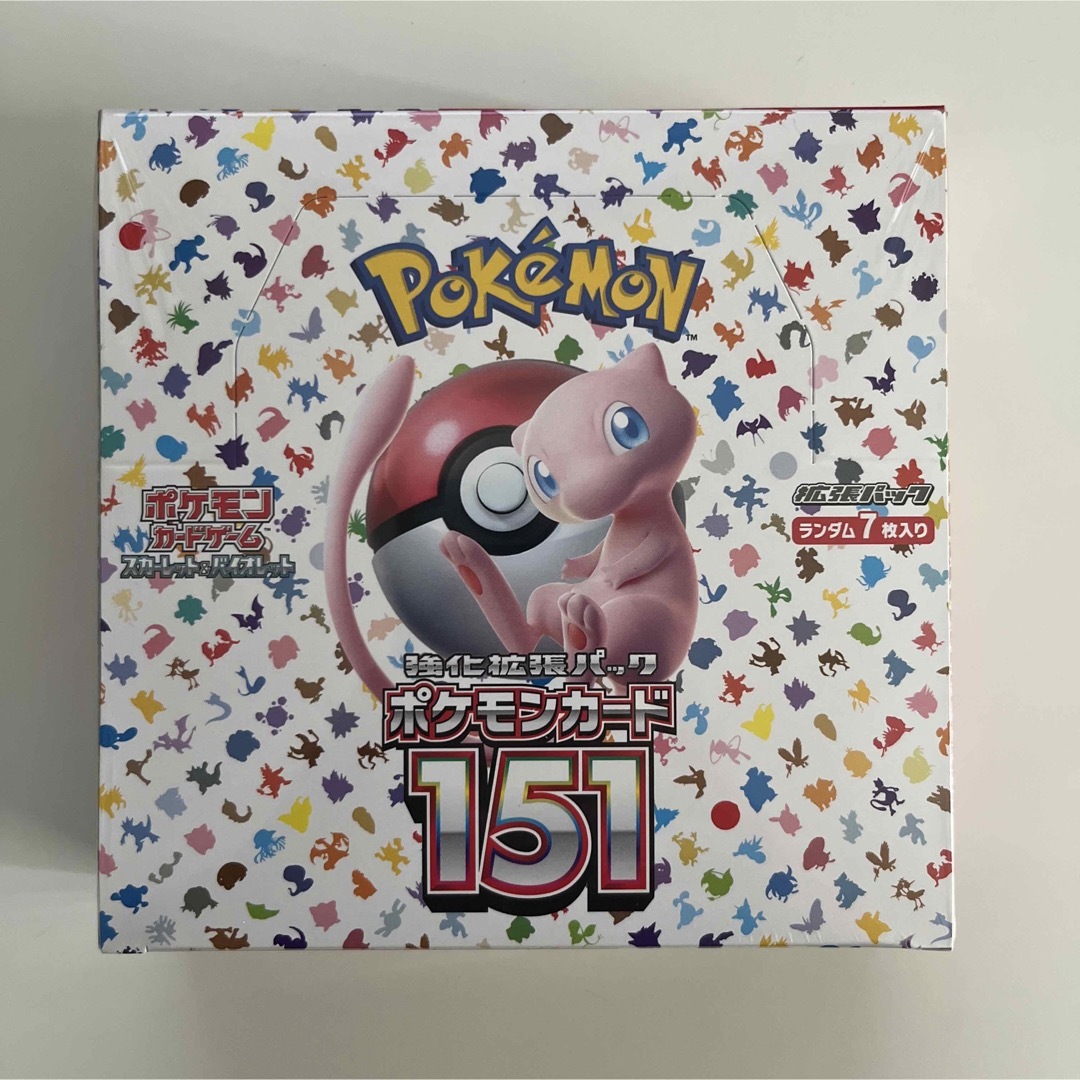 ポケモン - シュリンク付き未開封 ポケモンカード 拡張パック 151 BOX