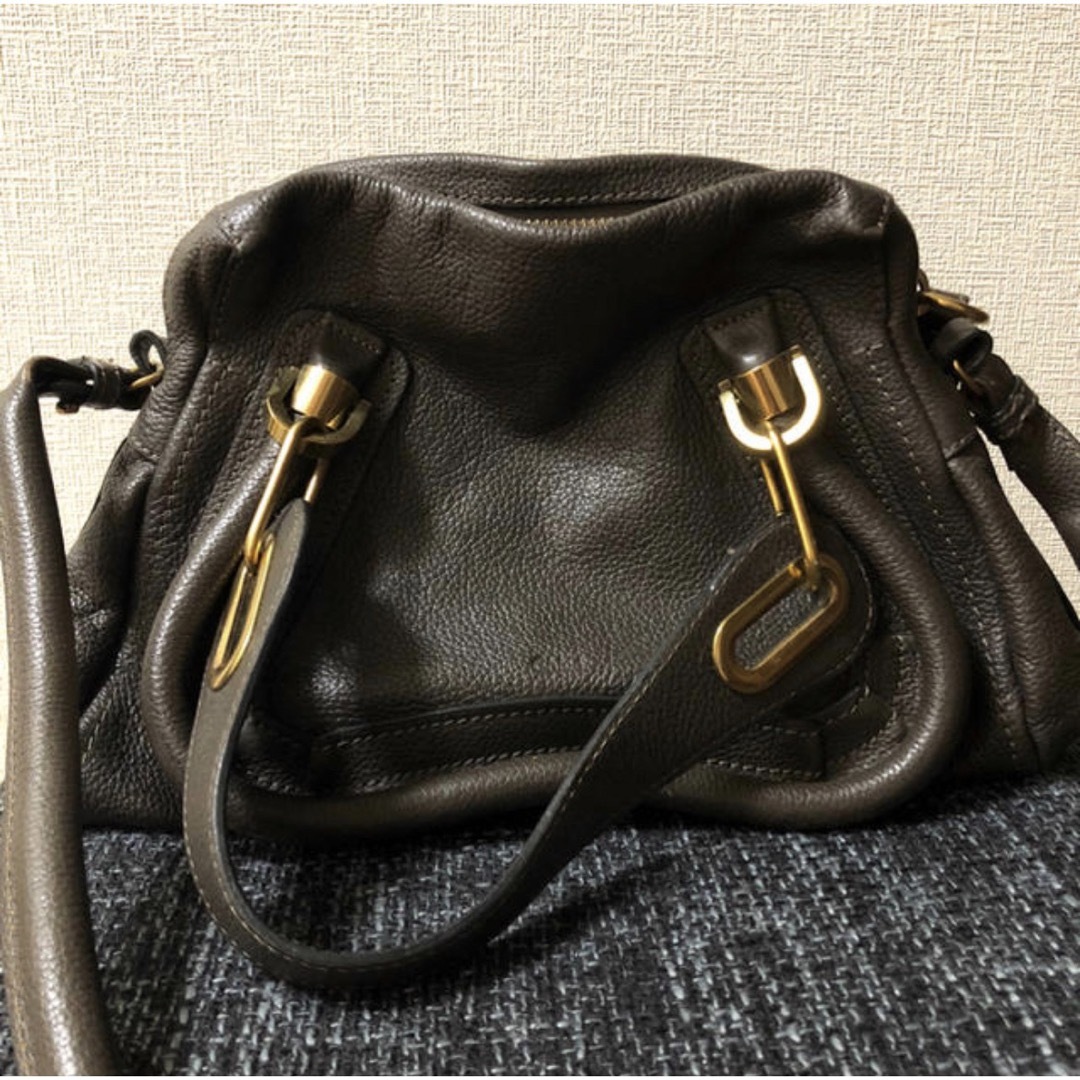 Chloe クロエ パラティ 2way ショルダー ハンドバッグ