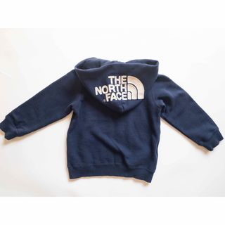 ザノースフェイス(THE NORTH FACE)の◇未使用◇ノースフェイス◇キッズ◇トレーナー◇ロゴ刺繍◇パーカー◇ネイビー(Tシャツ/カットソー)