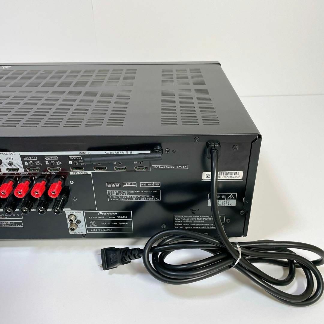 0584 美品 パイオニア Pioneer VSX-831 5.2chAVアンプ-