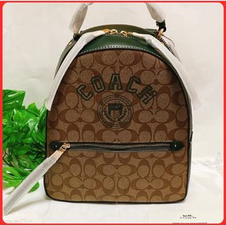 コーチ(COACH) リュック(レディース)（グリーン・カーキ/緑色系）の